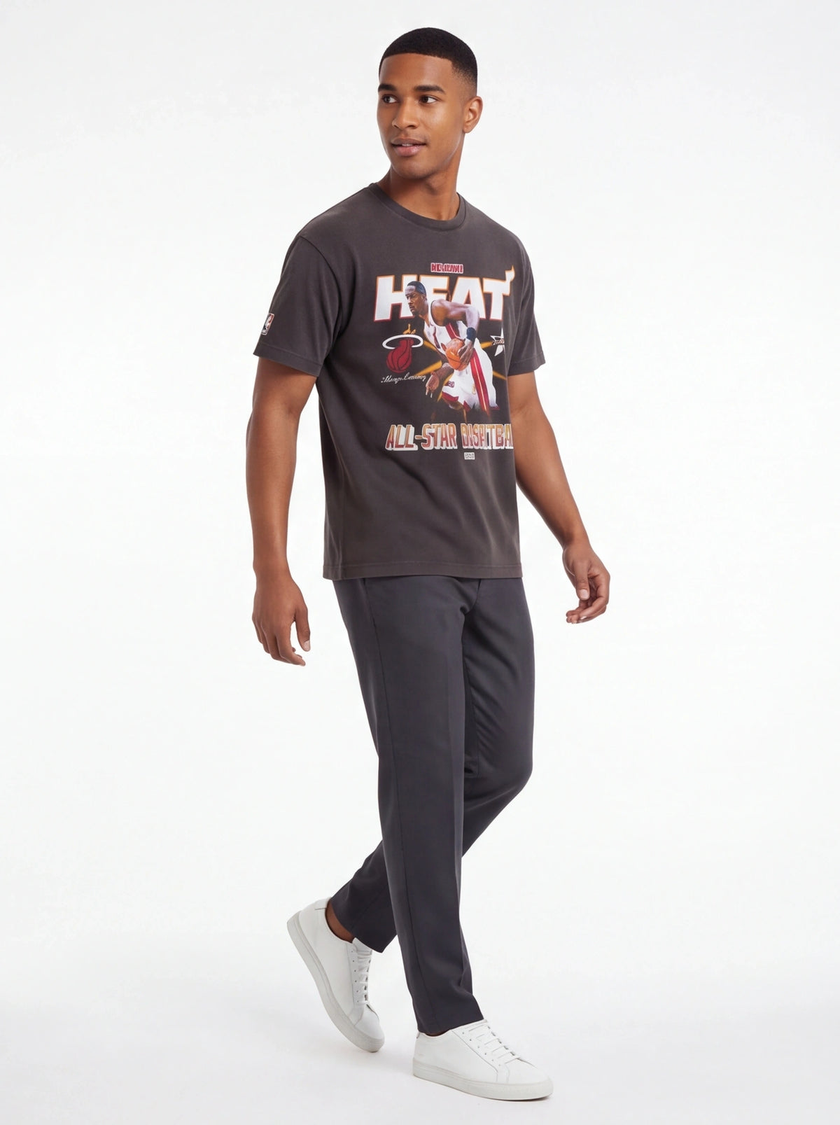 Kith xOver NBA - NBA全明星熱火隊莫寧 短袖Tee