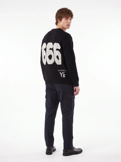 Supreme xOver 山本耀司 - 666 毛衣