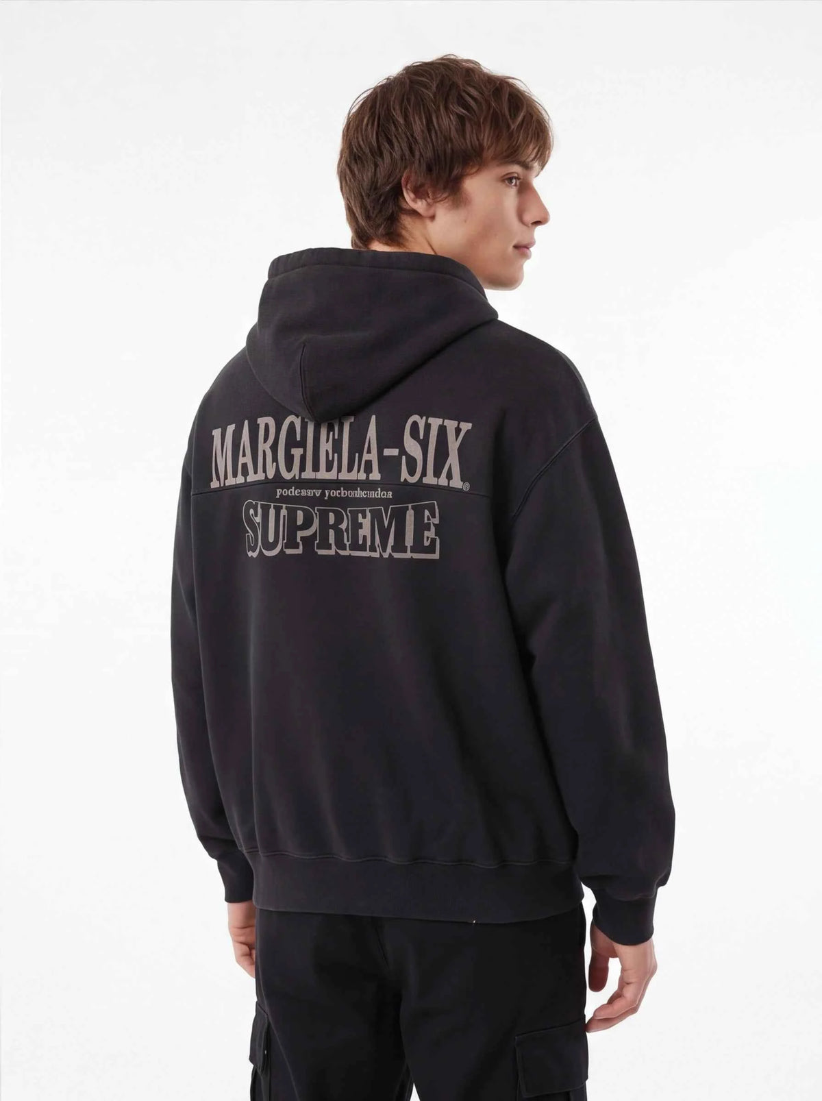 Supreme xOver MM6 Maison Margiela - 老鷹拉鍊連帽外套