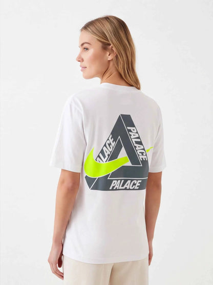 PALACE xOver Nike - Tri Swoosh Tee (白色)
