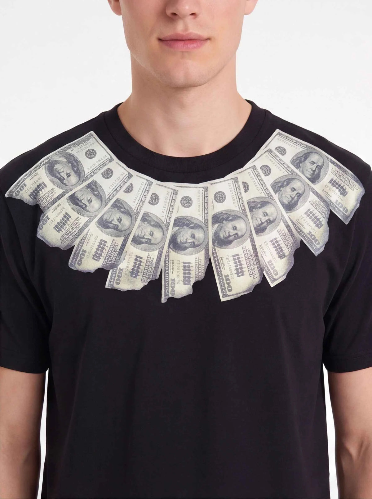 Supreme xOver MM6 Maison Margiela - Money S/S Tee (黑色)