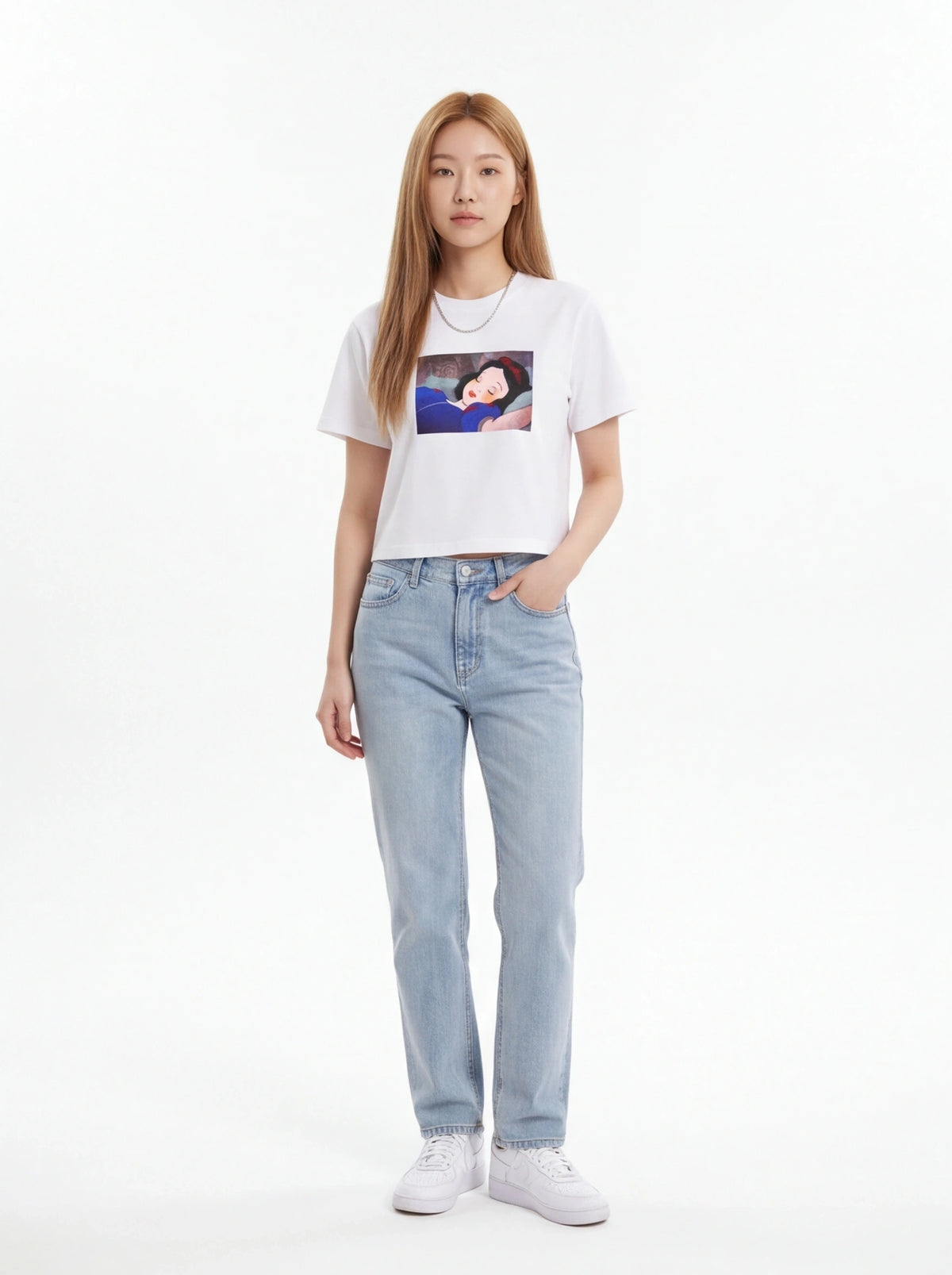 Supreme xOver 迪士尼 - 白雪公主 Tee (白色)