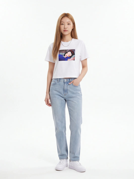 Supreme xOver 迪士尼 - 白雪公主 Tee (白色)