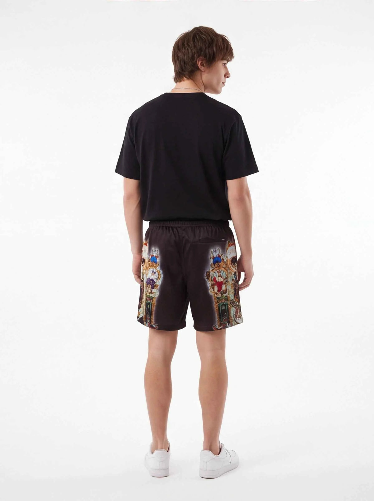 Supreme xOver Michael Jackson - Dangerous 網格短褲 (黑色)