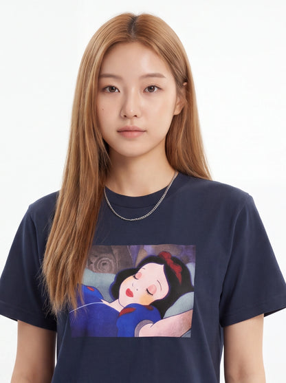 Supreme xOver 迪士尼 - 白雪公主 Tee (藍色)