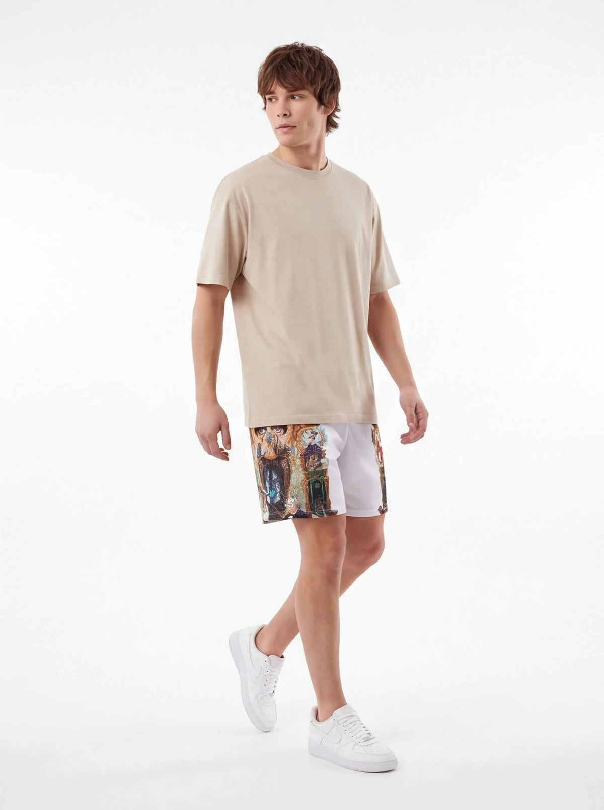 Supreme xOver Michael Jackson - Dangerous 網格短褲 (白色)