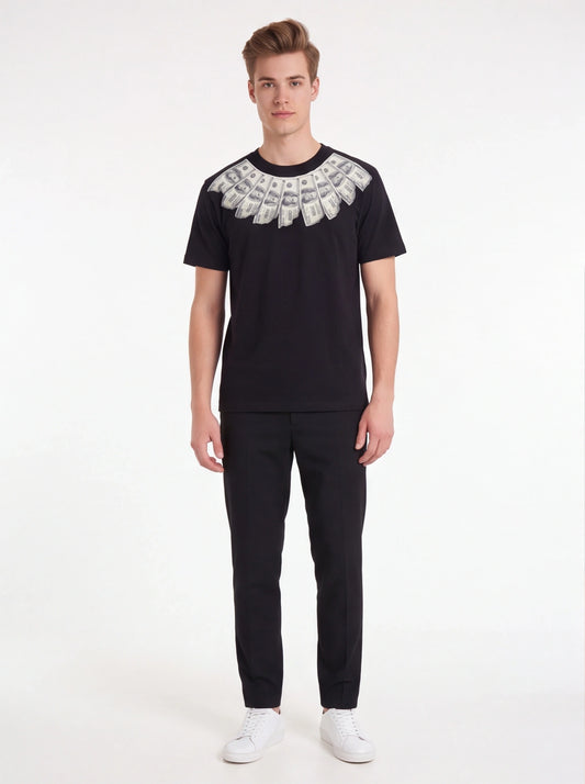 Supreme xOver MM6 Maison Margiela - Money S/S Tee (黑色)