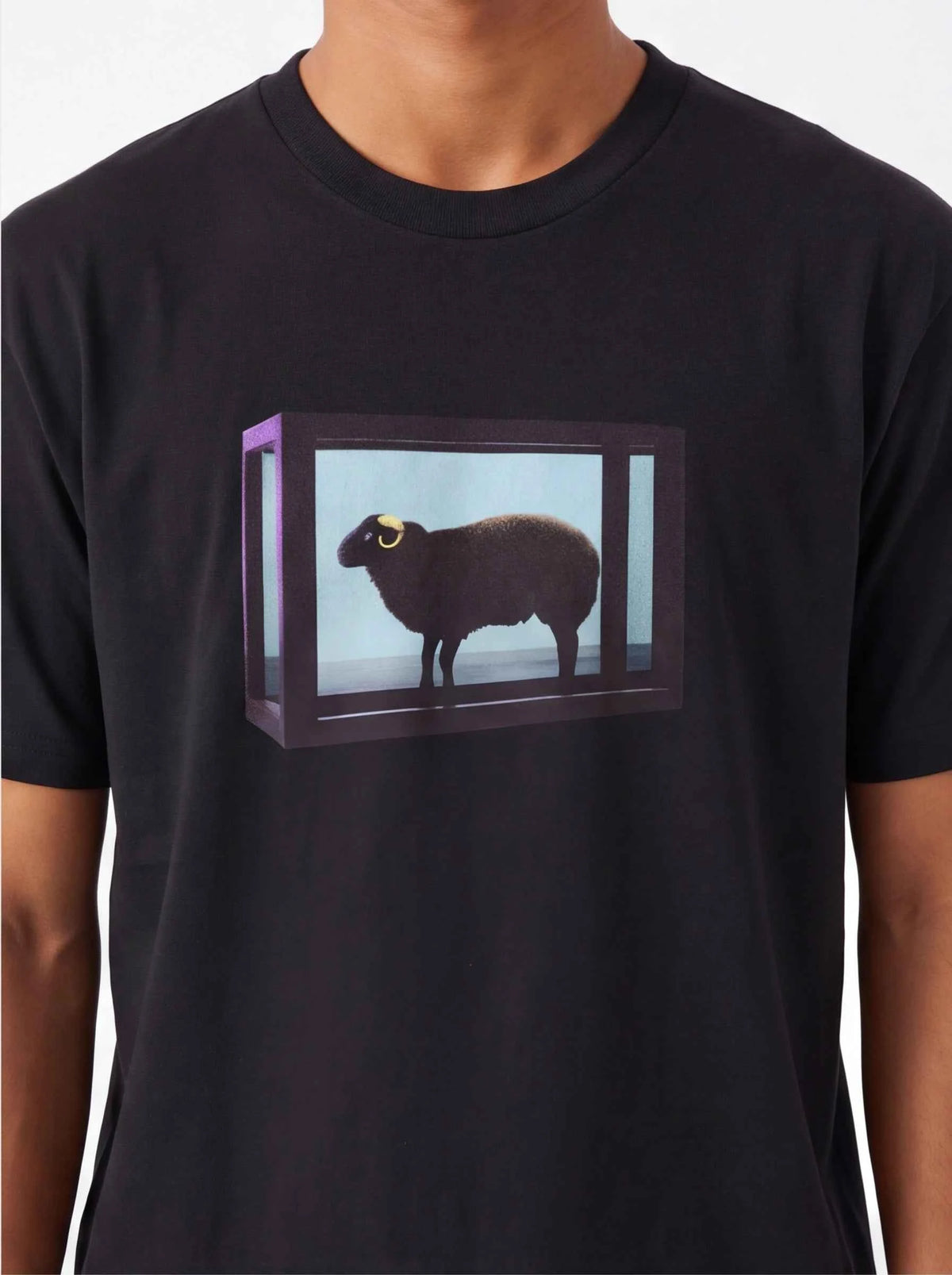 Supreme xOver Damien Hirst  - Black Sheep Tee (黑色)
