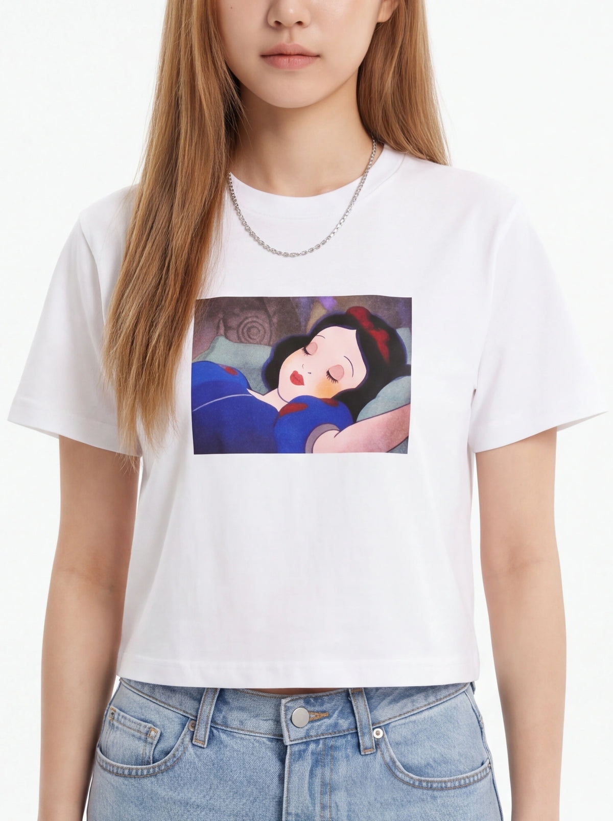 Supreme xOver 迪士尼 - 白雪公主 Tee (白色)