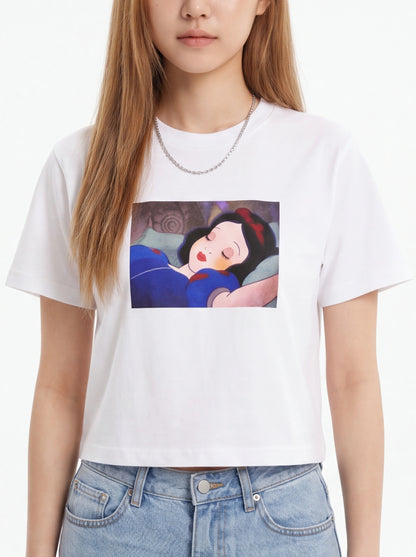 Supreme xOver 迪士尼 - 白雪公主 Tee (白色)