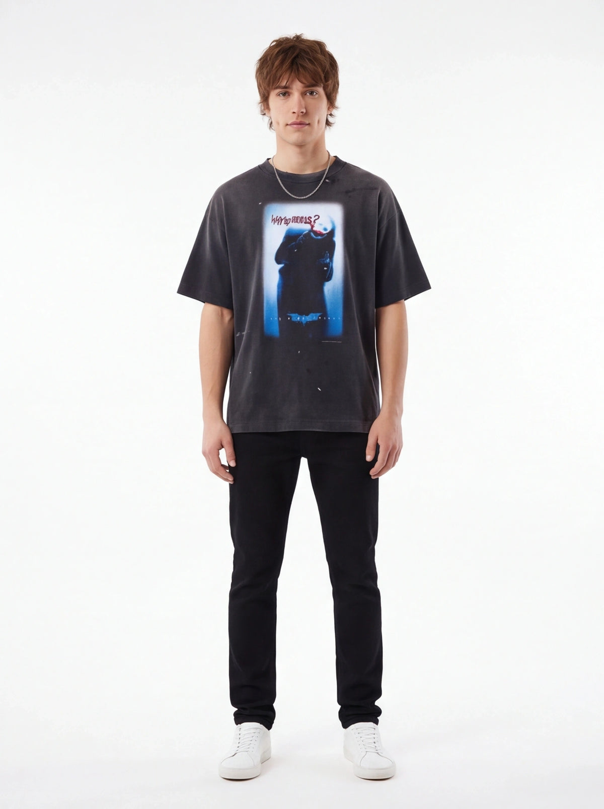 Saint Mxxxxxx xOver 蝙蝠俠 - WHY SO SERIOUS Tee