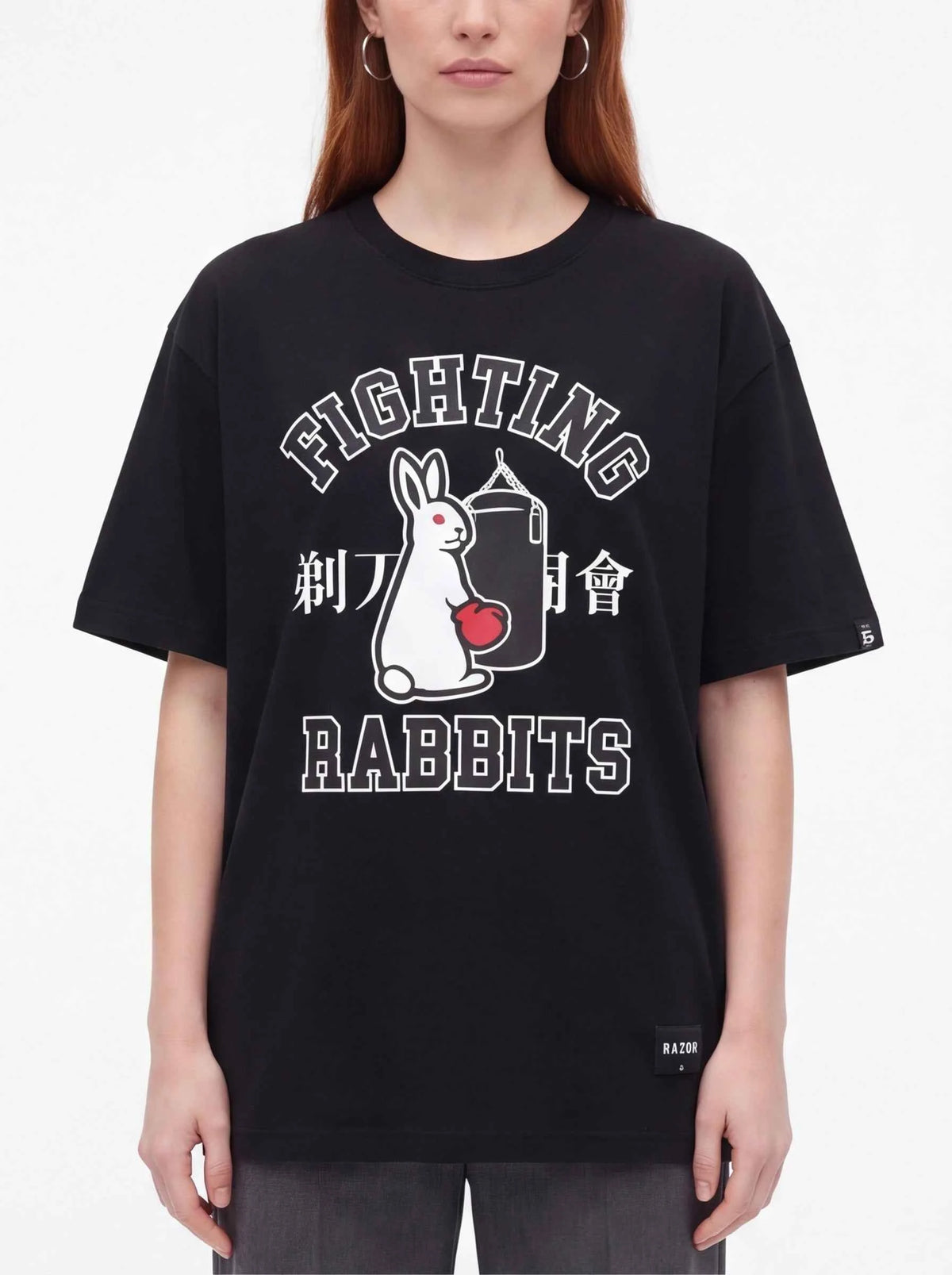 #FR2 xOver RAZOR - 剃刀拳闘會 Tee (黑色)