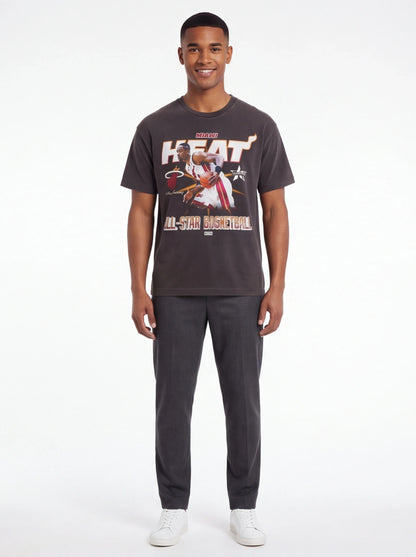 Kith xOver NBA - NBA全明星熱火隊莫寧 短袖Tee