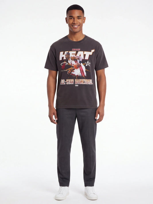 Kith xOver NBA - NBA全明星熱火隊莫寧 短袖Tee