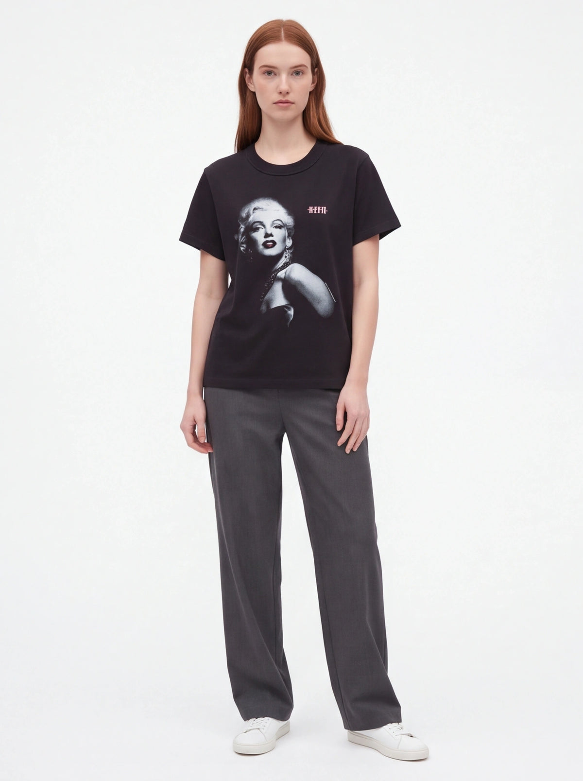 Kith xOver Marilyn Monroe - 魅惑桑椹色 短袖Tee
