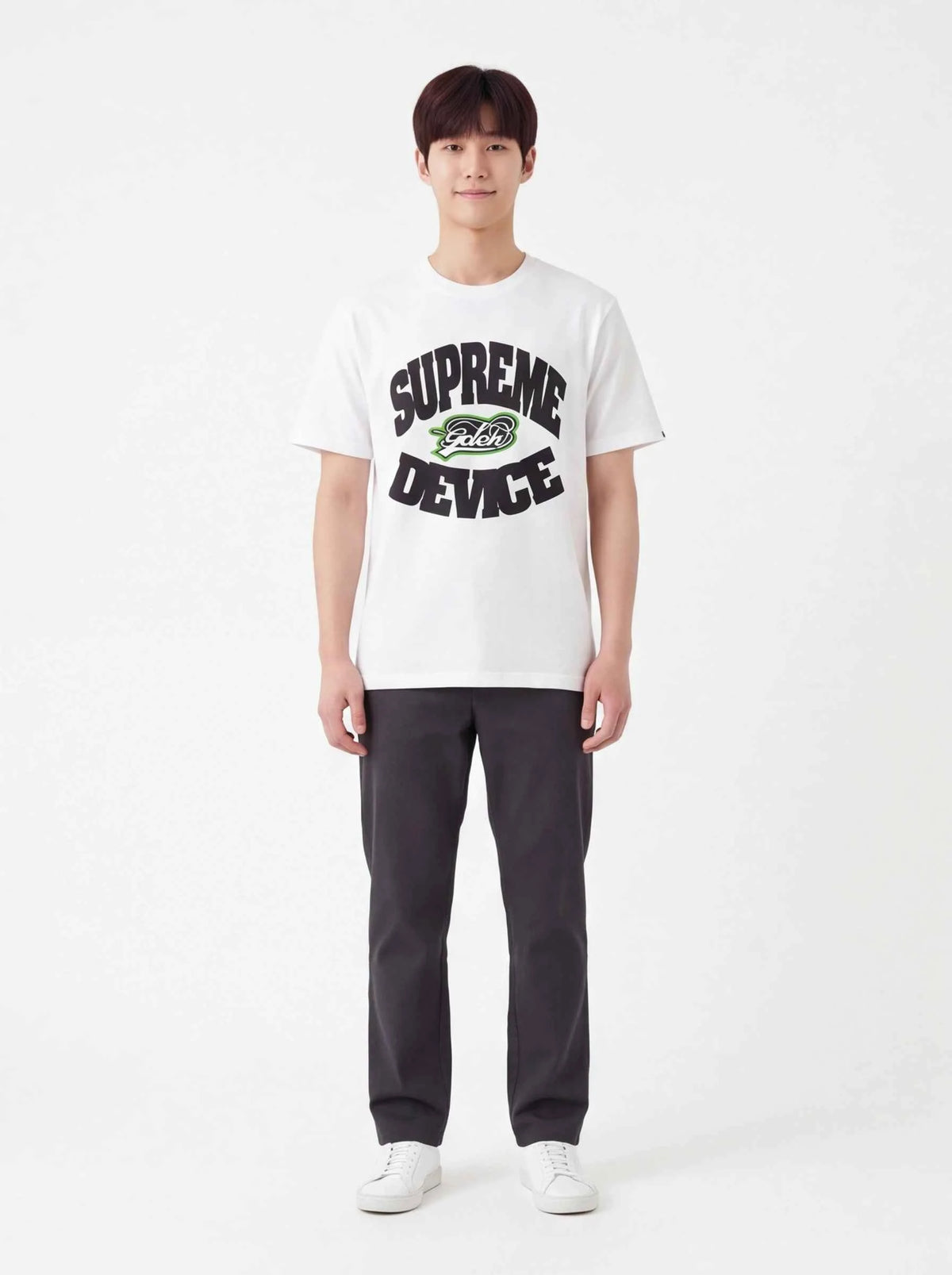 Supreme xOver GOODENOUGH - Device Tee (白色)