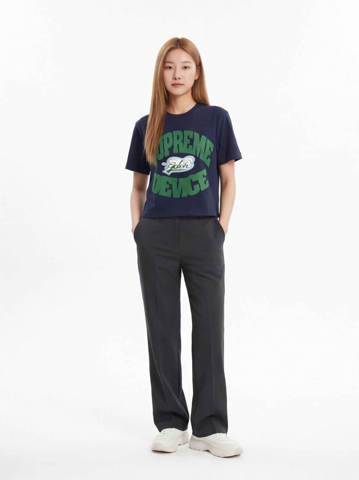Supreme xOver GOODENOUGH - Device Tee (藍色)