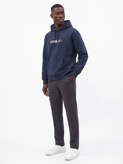 Supreme xOver Swarovski - motion-logo 連帽衣 (藍色)