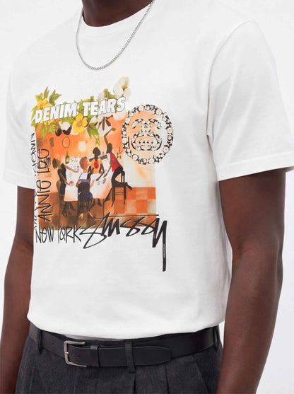 Stussy xOver DENIM TEARS - Annie Lee Tee