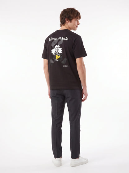 HUMAN MADE xOver VERDY - VICK 短袖Tee (黑色)