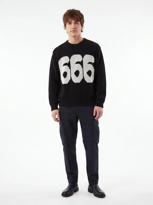 Supreme xOver 山本耀司 - 666 毛衣