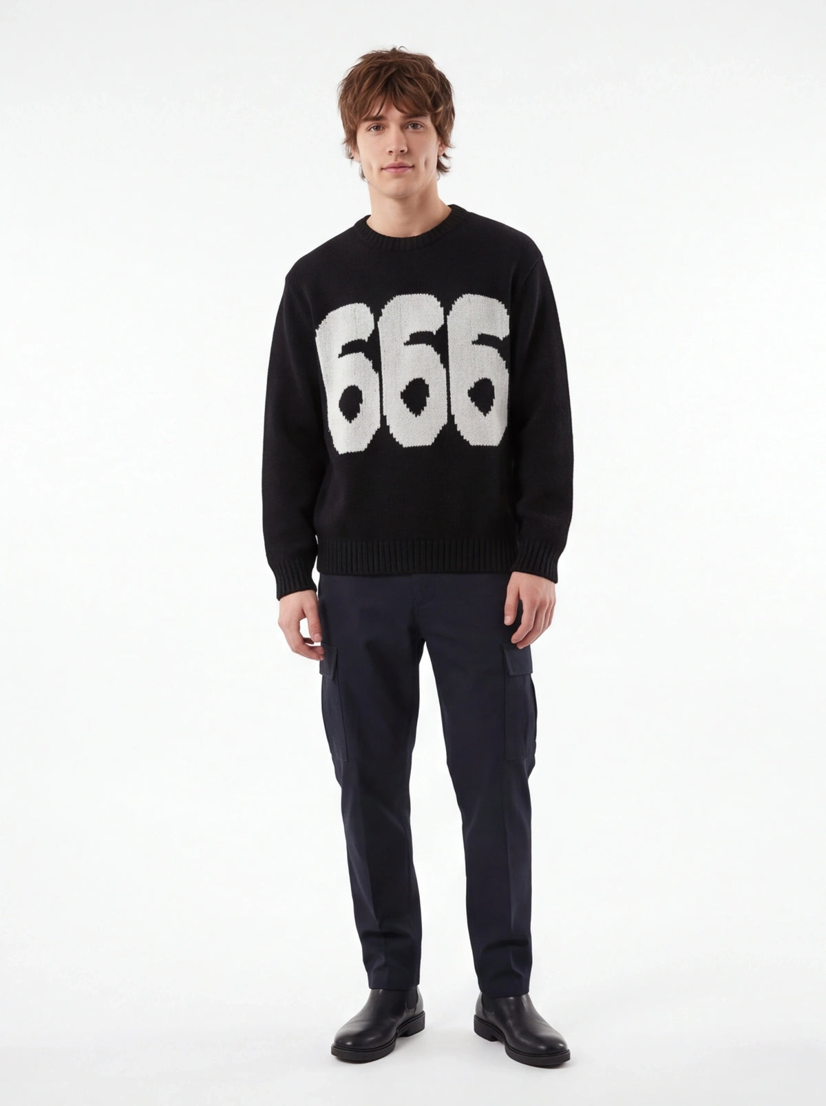 Supreme xOver 山本耀司 - 666 毛衣